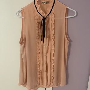 Pink blouse with beautiful detail